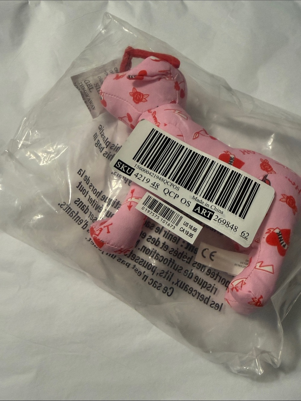 PINK Victoria Secret Pink Dog w/Sunglasses (NWT) - Picture 7 of 7